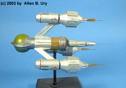 Blakes 7 Liberator Model Kit By Comet Miniatures 